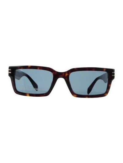 Pre-owned Marc Jacobs Wayfarer Tinted Sunglasses In Brown