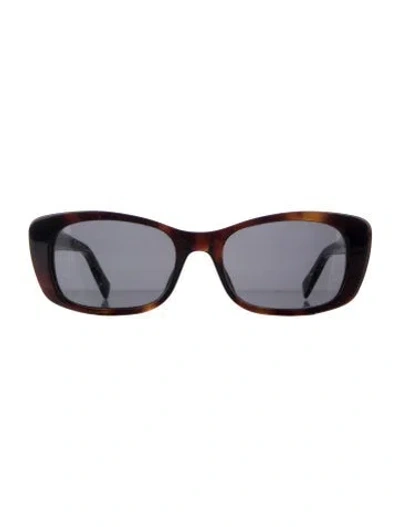 Pre-owned Marc Jacobs Wayfarer Tinted Sunglasses In Brown