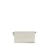 Marc Jacobs White Calf Leather Bos Taurus Shoulder Bag In Neutral