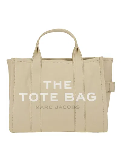 Marc Jacobs Beige 'the Small Canvas' Tote Bag In Cotton In Neutrals