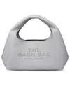 Marc Jacobs White Leather Bag In Gray