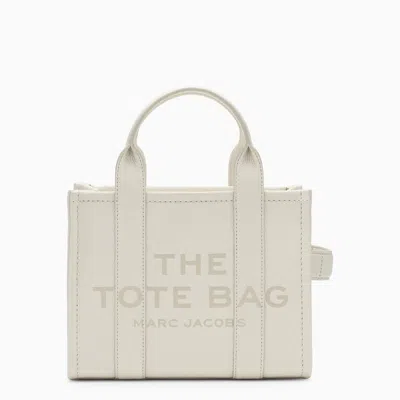 Marc Jacobs White Leather The Small Tote Bag