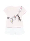 Marc Jacobs White Shorts Sets In White