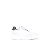 Marc Jacobs Logo-patch Leather Sneakers In White