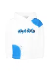 Marc Jacobs White Sweatshirt For Kids With Logo In White