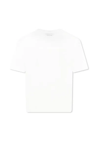 Marc Jacobs White T-shirt For Kids With Logo