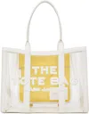 MARC JACOBS WHITE 'THE CLEAR LARGE' TOTE