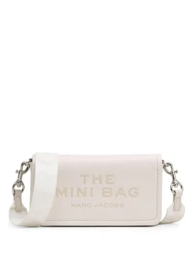 Marc Jacobs White 'the Leather Mini' Crossbody Bag