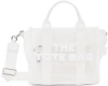 MARC JACOBS WHITE 'THE MESH SMALL' TOTE