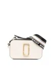 Marc Jacobs The Snapshot Shoulder Bag In Beige Leather In Neutral