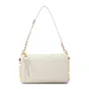 Marc Jacobs Leather Shoulder Bag Adjustable Detachable Strap In Neutral