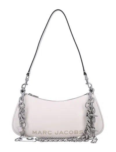 Marc Jacobs White The Star Charm Shoulder Bag