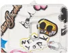 Marc Jacobs White 'the Sticker Utility Snapshot Mini Compact' Wallet In 101 White Multi