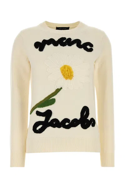 Marc Jacobs White Wool Sweater