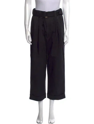 Pre-owned Marc Jacobs Wide Leg Pants In Black