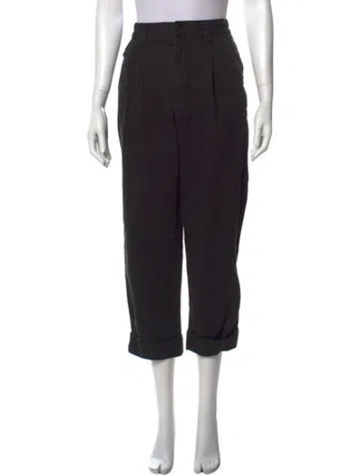 Pre-owned Marc Jacobs Wide Leg Pants In Black