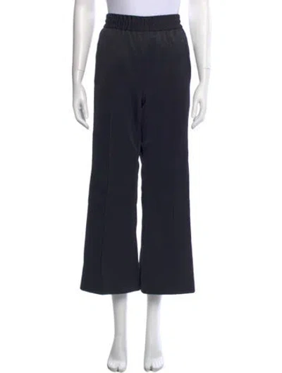 Pre-owned Marc Jacobs Wide Leg Pants In Black
