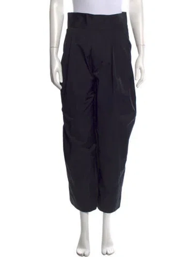 Pre-owned Marc Jacobs Wide Leg Pants In Black