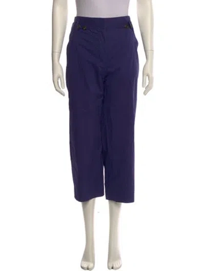 Pre-owned Marc Jacobs Wide Leg Pants In Blue