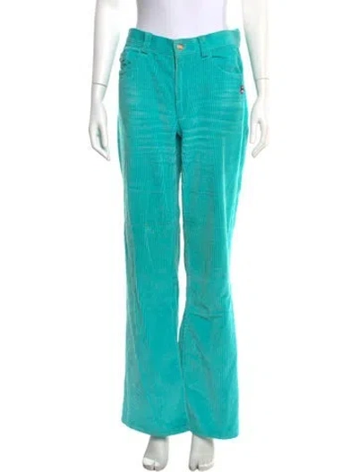 Pre-owned Marc Jacobs Wide Leg Pants In Blue