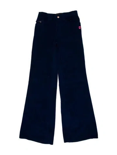 Pre-owned Marc Jacobs Wide Leg Pants In Blue