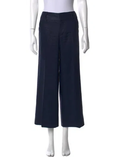 Pre-owned Marc Jacobs Wide Leg Pants In Blue