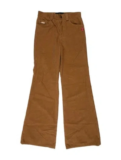 Pre-owned Marc Jacobs Wide Leg Pants In Brown
