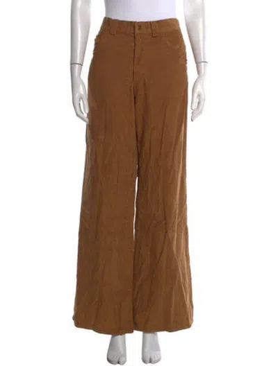 Pre-owned Marc Jacobs Wide Leg Pants In Neutrals