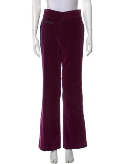 Pre-owned Marc Jacobs Wide Leg Pants In Purple