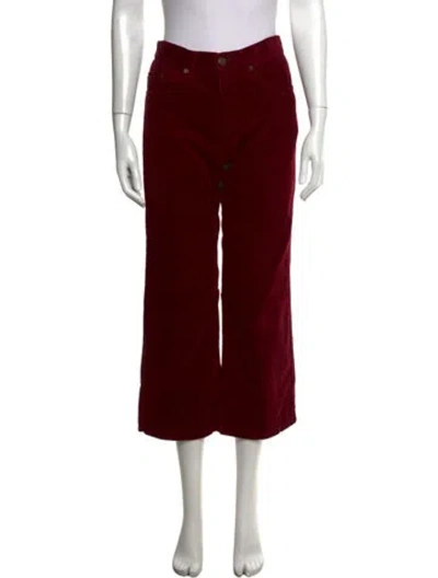 Pre-owned Marc Jacobs Wide Leg Pants In Red