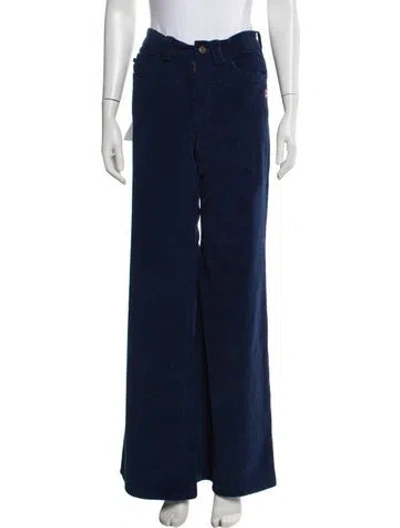 Pre-owned Marc Jacobs Wide Leg Pants W/ Tags In Blue