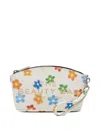 Marc Jacobs The Beauty Bag Pebble Leather Cosmetics Case In White