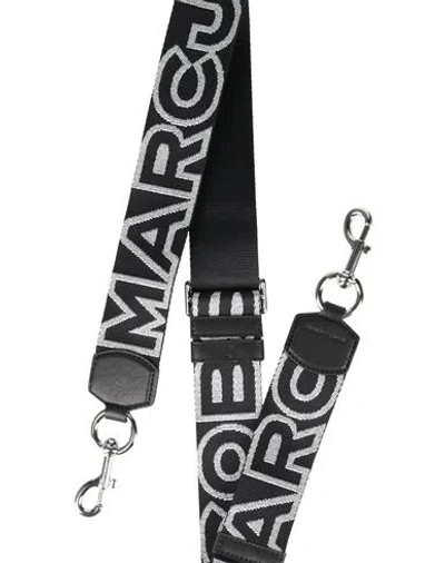 Marc Jacobs Woman Bag Strap Silver Size - Polyester, Nylon, Leather