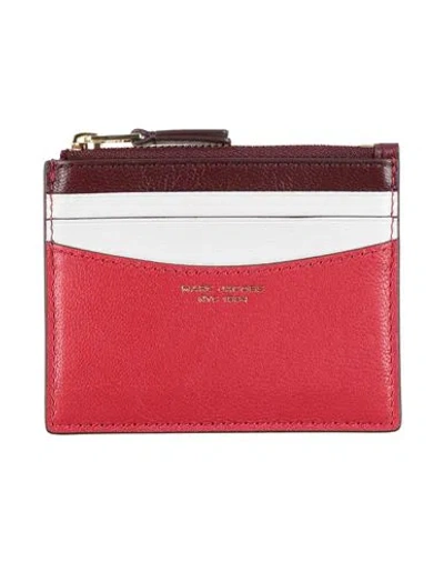 Marc Jacobs Woman Coin Purse Red Size - Leather