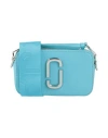 Marc Jacobs Woman Cross-body Bag Azure Size - Cow Leather, Polyurethane Coated
