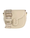 Marc Jacobs Small Saddle Shoulder Bag In Beige