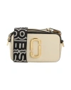 Marc Jacobs Woman Cross-body Bag Cream Size - Cow Leather, Polyurethane Coated In White