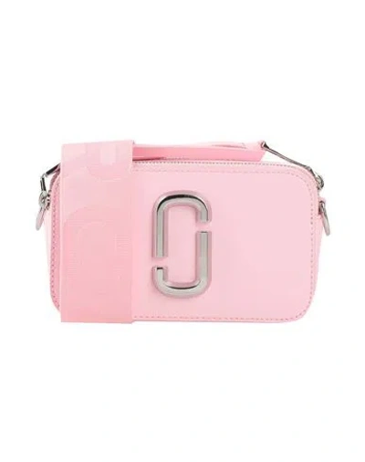 Marc Jacobs Woman Cross-body Bag Light Pink Size - Cow Leather, Polyurethane Coated