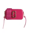 Marc Jacobs Woman Cross-body Bag Magenta Size - Cow Leather, Polyurethane Coated