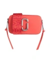 Marc Jacobs Woman Cross-body Bag Tomato Red Size - Cow Leather, Polyurethane Coated