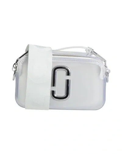 Marc Jacobs Woman Cross-body Bag White Size - Pvc - Polyvinyl Chloride