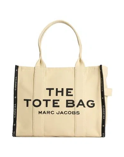 Marc Jacobs Woman Handbag Beige Size - Textile Fibers, Polypropylene In Sand