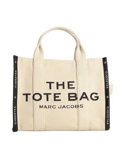 Marc Jacobs Woman Handbag Beige Size - Cotton, Polyester, Polyurethane, Terylene
