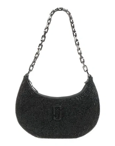 Marc Jacobs Woman Handbag Black Size - Aluminum, Glass