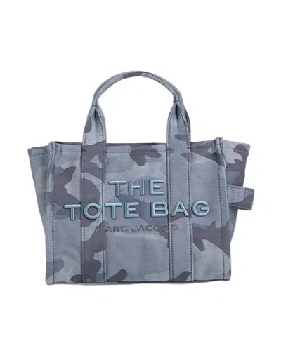 Marc Jacobs Woman Handbag Blue Size - Cotton, Polyurethane, Terylene