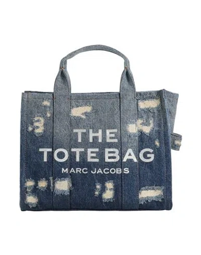 Marc Jacobs Woman Handbag Blue Size - Textile Fibers