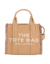 Marc Jacobs Woman Handbag Camel Size - Cotton, Polyester In Sand