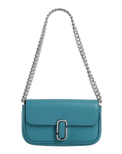 Marc Jacobs Woman Handbag Deep Jade Size - Bovine Leather, Polyurethane In Green