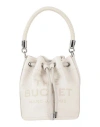Marc Jacobs Woman Handbag Off White Size - Leather, Textile Fibers