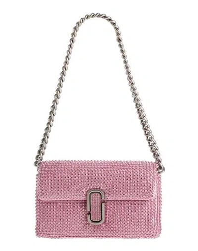 Marc Jacobs Woman Handbag Pink Size - Aluminum, Glass